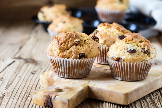 almond berry muffins recipe