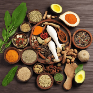 Ayurvedic ingredients 