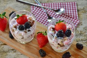 Berries for garnishing