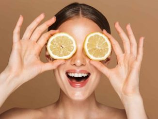 Healthy food for glowing skin
